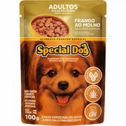 Ração Úmida Special Dog Sachê Frango ao Molho para Cães Adultos de Raças Pequenas  Ração Úmida Special Dog Sachê Frango ao Molho para Cães Adultos de Raças Pequenas
