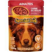 Ração Úmida Special Dog Sachê Carne ao Molho para Cães Adultos