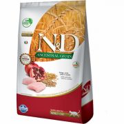 Ração Farmina N&D Ancestral Grain - Gatos Adultos - Frango, Romã, Aveia e Cevada