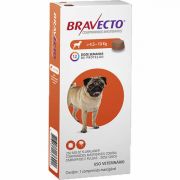 Comprimido Bravecto Antipulgas e Carrapatos para Cães de 4,5 - 10kg