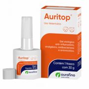 Auritop Ourofino Gel Tratamento Otológico  Auritop Ourofino Gel Tratamento Otológico