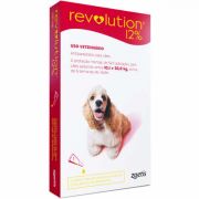 Antipulgas e Carrapatos Zoetis Revolution 12% para Cães entre 10,1 - 20kg