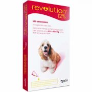 Antipulgas e Carrapatos Zoetis Revolution 12% para Cães entre 10,1 - 20kg Antipulgas e Carrapatos Zoetis Revolution 12% para Cães entre 10,1 - 20kg