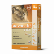 Antipulgas Bayer Advocate para Gatos até 4kg Antipulgas Bayer Advocate para Gatos até 4kg