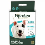 Antipulgas e Carrapatos Ceva Fiprolex Drop Spot para Cães de 11-20kg