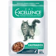 Ração Úmida Cat Excellence Sachê Gatos Castrados 