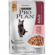 Ração Úmida Purina Pro Plan Salmão ao Molho para Gatos Adultos Salmão Ração Úmida Purina Pro Plan Salmão ao Molho para Gatos Adultos Salmão