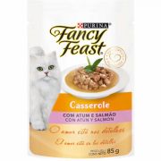 Ração Úmida Purina Fancy Feast Casserole com Atum e Salmão para Gatos Adultos Ração Úmida Purina Fancy Feast Casserole com Atum e Salmão para Gatos Adultos