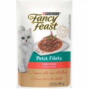 Ração Úmida Purina Fancy Feast Petit Filets com Carne para Cães Adultos