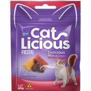 Petisco Total Cat Licious Fiesta Delicious Mix Petisco Total Cat Licious Fiesta Delicious Mix