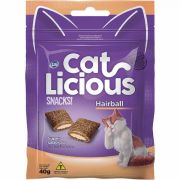 Petisco Total Cat Licious Hairball Snacks 