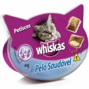 Petisco Whiskas Pelo Saudável para Gatos Adultos