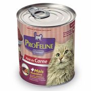Ração Úmida ProFeline Gourmet Patê de Carne  Ração Úmida ProFeline Gourmet Patê de Carne