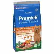 Ração PremieR Seleção Natural Cães Adultos Raças Pequenas Frango com Chia e Quinoa Ração PremieR Seleção Natural Cães Adultos Raças Pequenas Frango com Chia e Quinoa