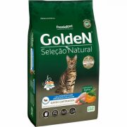 Ração PremieR Golden Seleção Natural Gatos Castrados de Frango com Abóbora e Alecrim