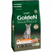 Ração PremieR Golden Seleção Natural Gatos Adultos de Frango e Arroz 