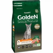 Ração PremieR Golden Seleção Natural Gatos Adultos de Frango e Arroz 