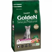 Ração PremieR Golden Seleção Natural Gatos Filhotes de Frango e Arroz