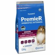 Ração PremieR Ambientes Internos Cães Senior Raças Pequenas Frango com Salmão Ração PremieR Ambientes Internos Cães Senior Raças Pequenas Frango com Salmão