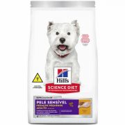 Ração Hill's Science Diet Pedaços Pequenos Pele Sensível Ração Hill's Science Diet Pedaços Pequenos Pele Sensível