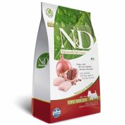 Ração Farmina N&D Prime - Cães Adultos Mini Breeds Frango e Romã Ração Farmina N&D Prime - Cães Adultos Mini Breeds Frango e Romã