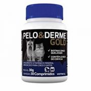 Suplemento Vitamínico Pelo e Derme Gold Vetnil 