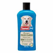 Shampoo Pelos Claros Sanol Dog 500ml