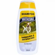 Shampoo Matacura Sarnicida e Antipulgas 200ml