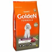 Ração PremieR Golden Formula Mini Bits Cães de Pequeno Porte Adultos Carne e Arroz
