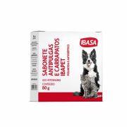 Sabonete Antipulgas e Carrapatos Ibasa 80g Sabonete Antipulgas e Carrapatos Ibasa 80g