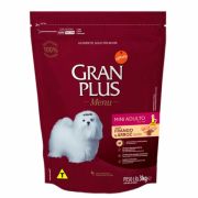 Ração Gran Plus Menu Cão Adulto Mini Frango e Arroz