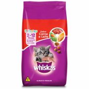 Ração Whiskas Gatos Filhotes Carne e Leite