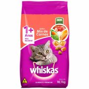 Ração Whiskas Gatos Adultos Mix de Carnes Ração Whiskas Gatos Adultos Mix de Carnes