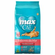 Ração Max Cat Sabores do Mar Peixe, Atum e Camarão